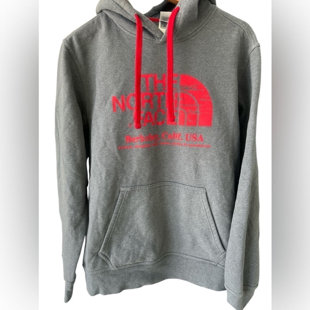 The North Face Men’s Berkeley California Hoodie Sweatshirt Gray Size Large